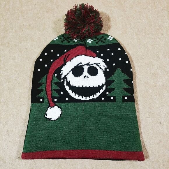 Disney Nightmare Before Christmas Knit Beanie Hat #7 - Picture 1 of 4
